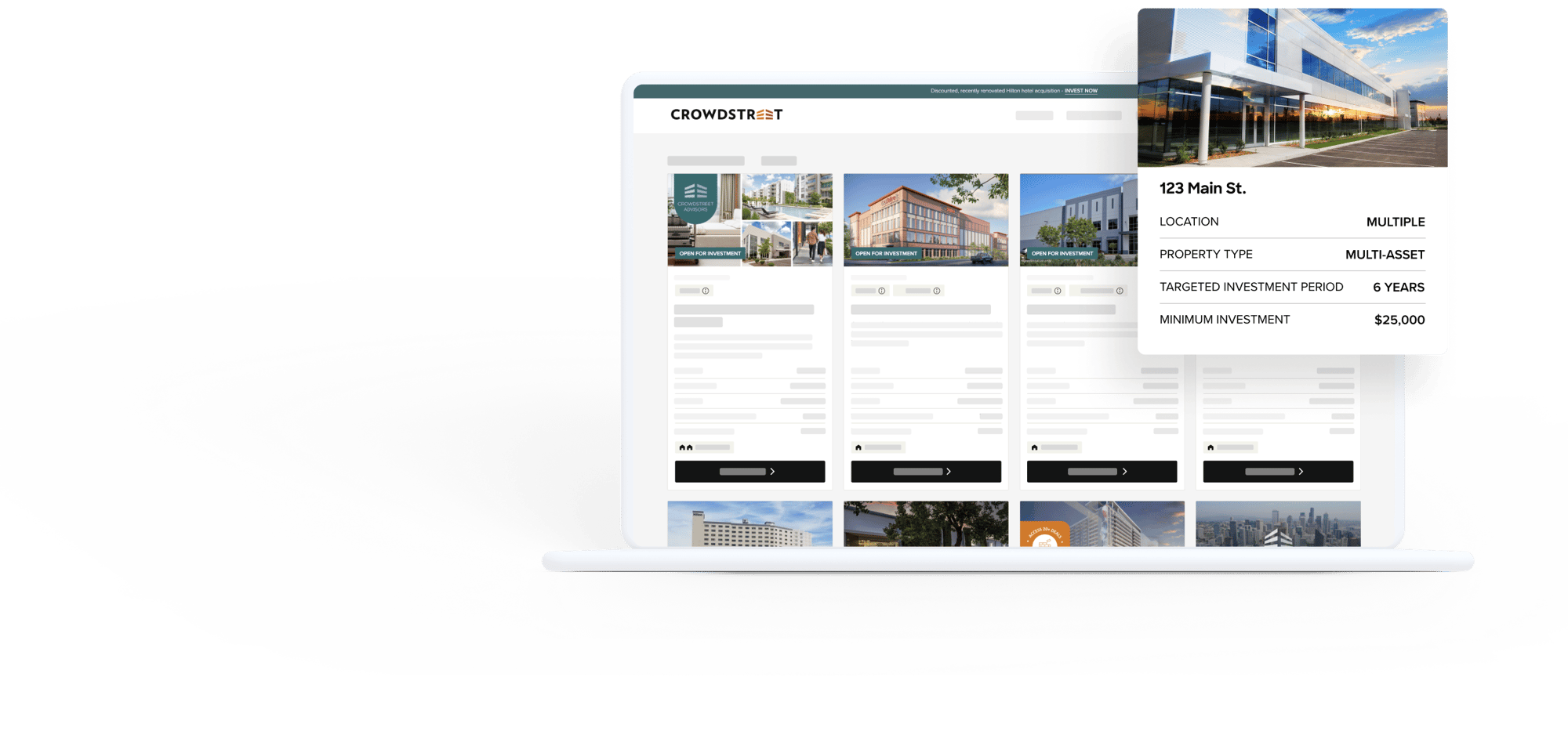 commercial real estate investing platform