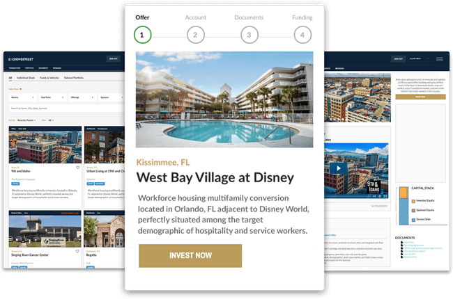 Investing in real estate through the Marketplace