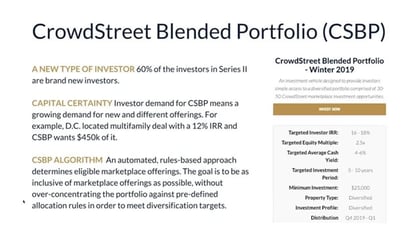 VIDEO: Understanding CrowdStreet Blended Portfolio
