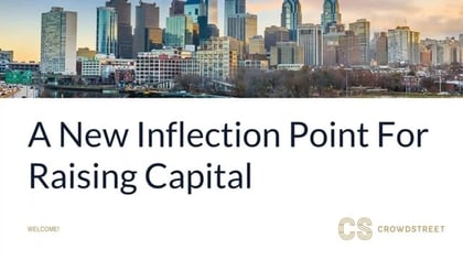 VIDEO: A New Inflection Point for Raising Capital