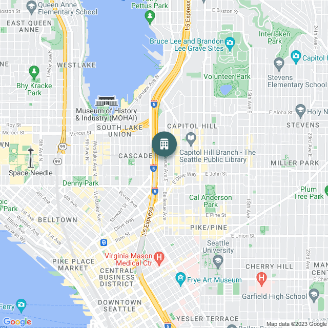 Map of Capitol Hill Park/New Carroll, a Multifamily real estate investment opportunity in Seattle, WA listed on the CrowdStreet Marketplace. 