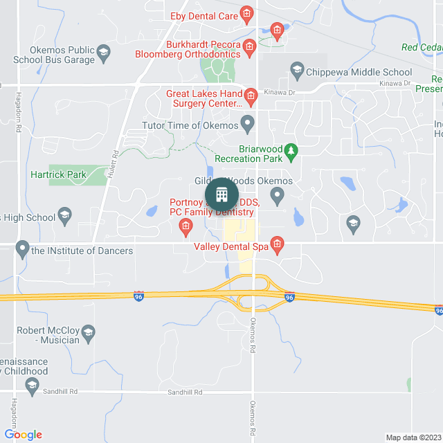 Map of Elevation at Okemos (Ph II), a Multifamily real estate investment opportunity in Okemos, MI listed on the CrowdStreet Marketplace. 