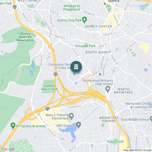 Map of 300 Crown Colony, a Office real estate investment opportunity in Quincy, MA listed on the CrowdStreet Marketplace. 